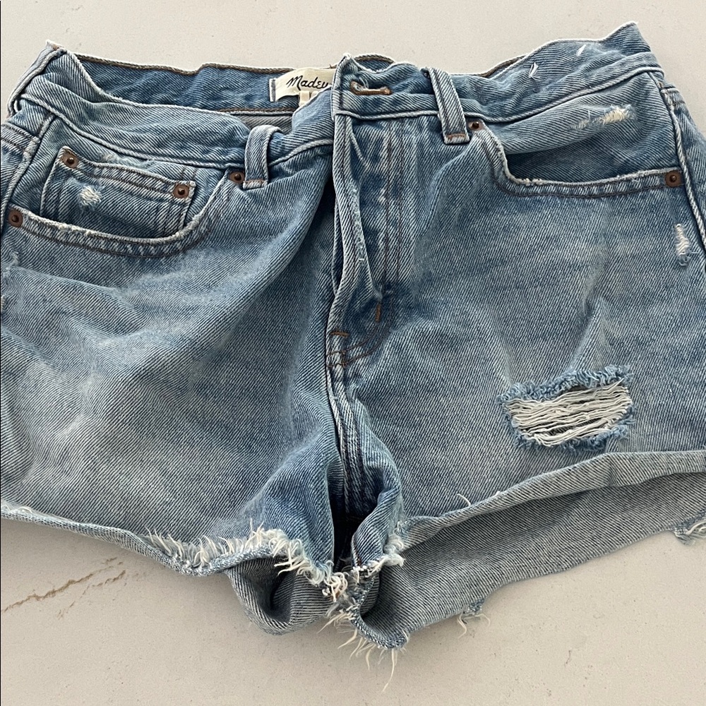 Madewell The Brynn Denim Cutoff Jean Shorts Size 26